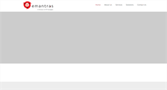 Desktop Screenshot of emantras.com